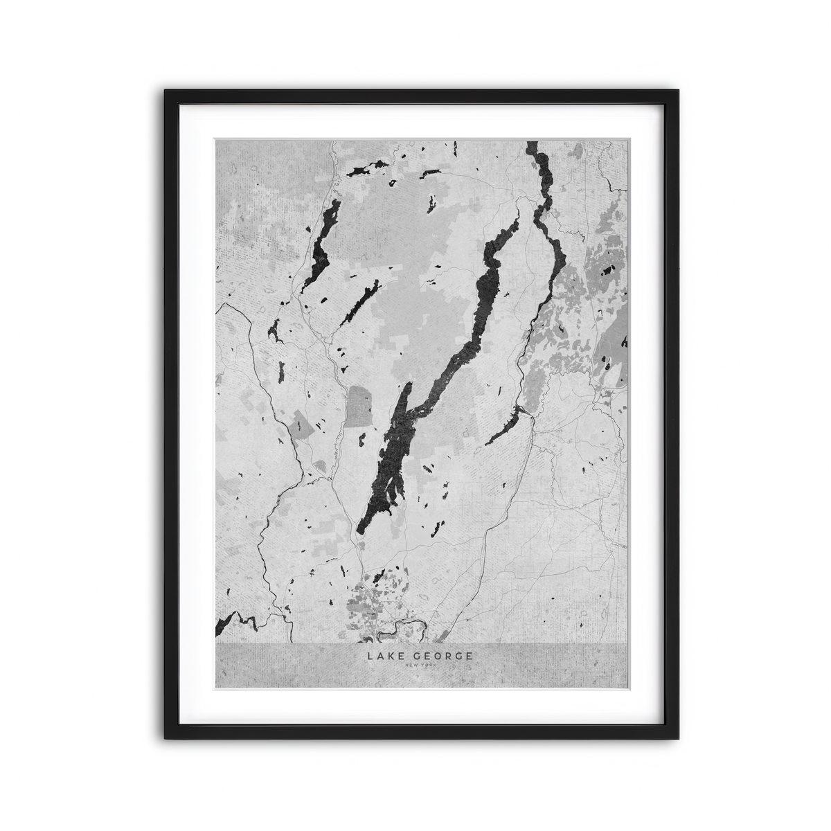 Framed Print 3x4 Black