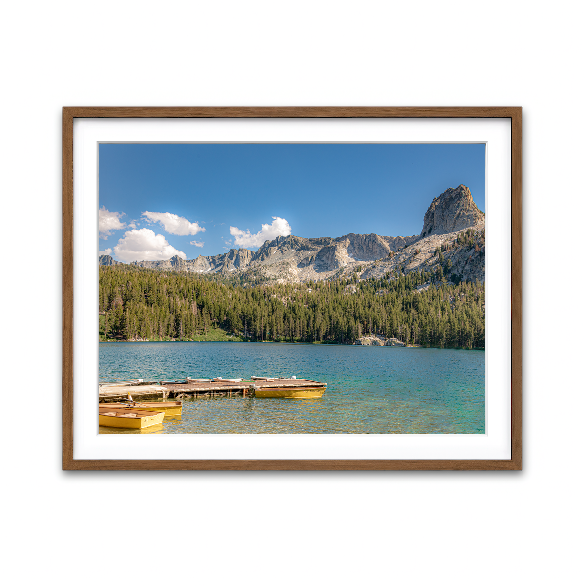 Framed Print 4x3 Walnut