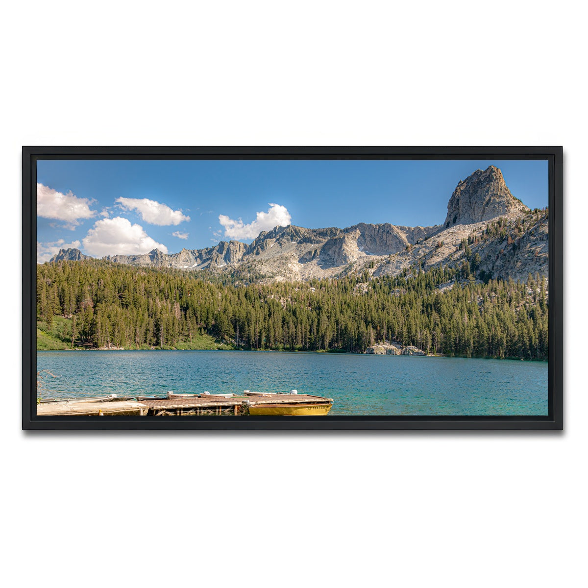 AUTO-MOCKUP WHITE | Lake George | 1 Piece | Black Framed Canvas | group=2x1