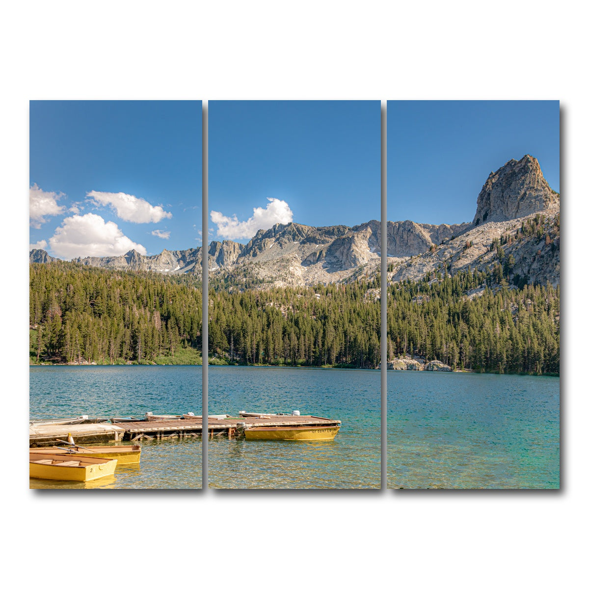 AUTO-MOCKUP WHITE | Lake George | 3 Piece | Gallery Wrap Canvas | group=8x18