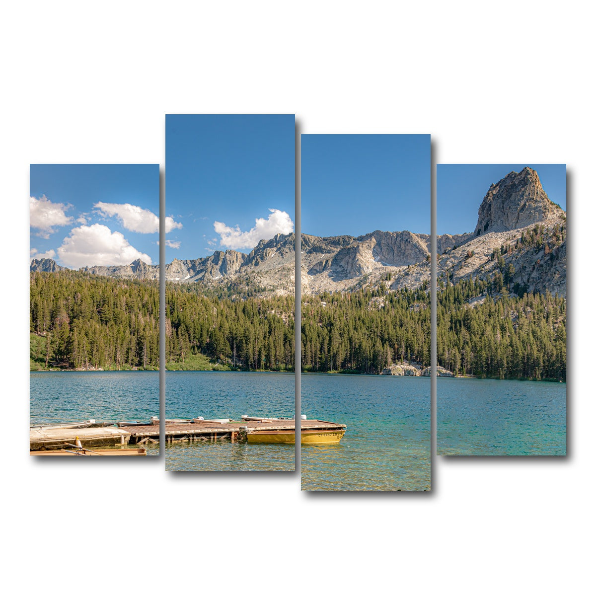 AUTO-MOCKUP WHITE | Lake George | 4 Piece | Gallery Wrap Canvas | group=4_normal