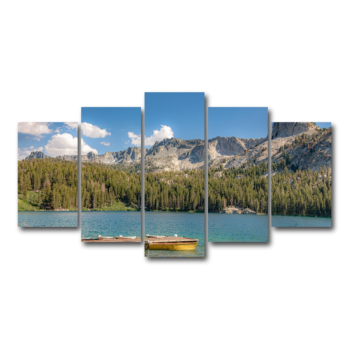 AUTO-MOCKUP WHITE | Lake George | 5 Piece | Gallery Wrap Canvas | group=5_normal