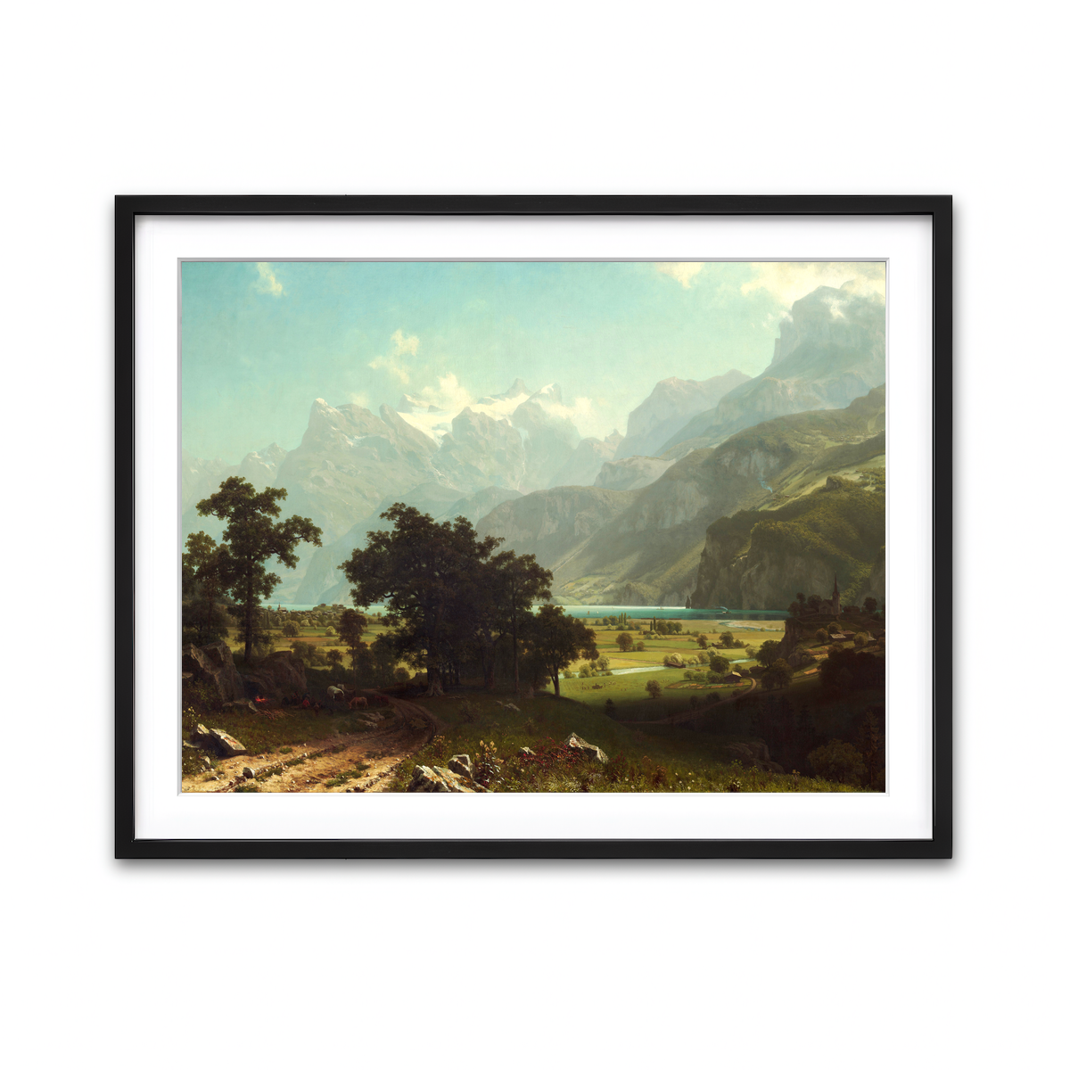 Framed Print 4x3 Black