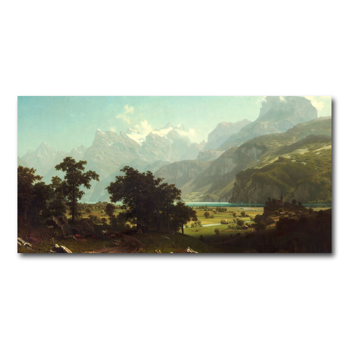 AUTO-MOCKUP WHITE | Lake Lucerne | 1 Piece | Gallery Wrap Canvas | group=2x1