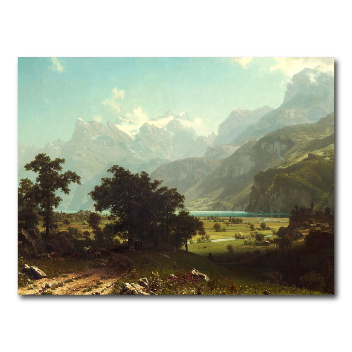 AUTO-MOCKUP WHITE | Lake Lucerne | 1 Piece | Gallery Wrap Canvas | group=4x3