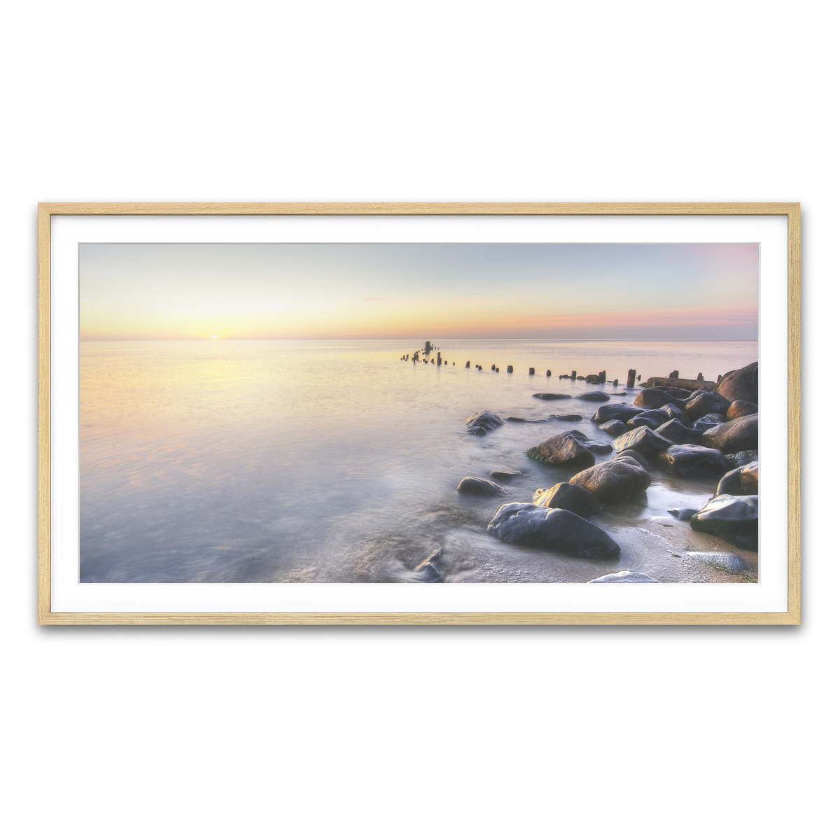 Framed Print 2x1 Natural
