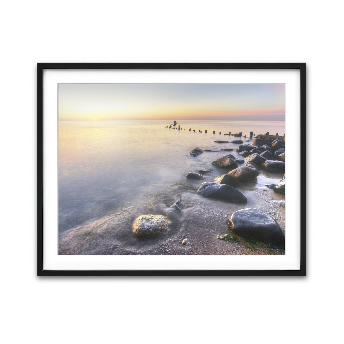 Framed Print 4x3 Black