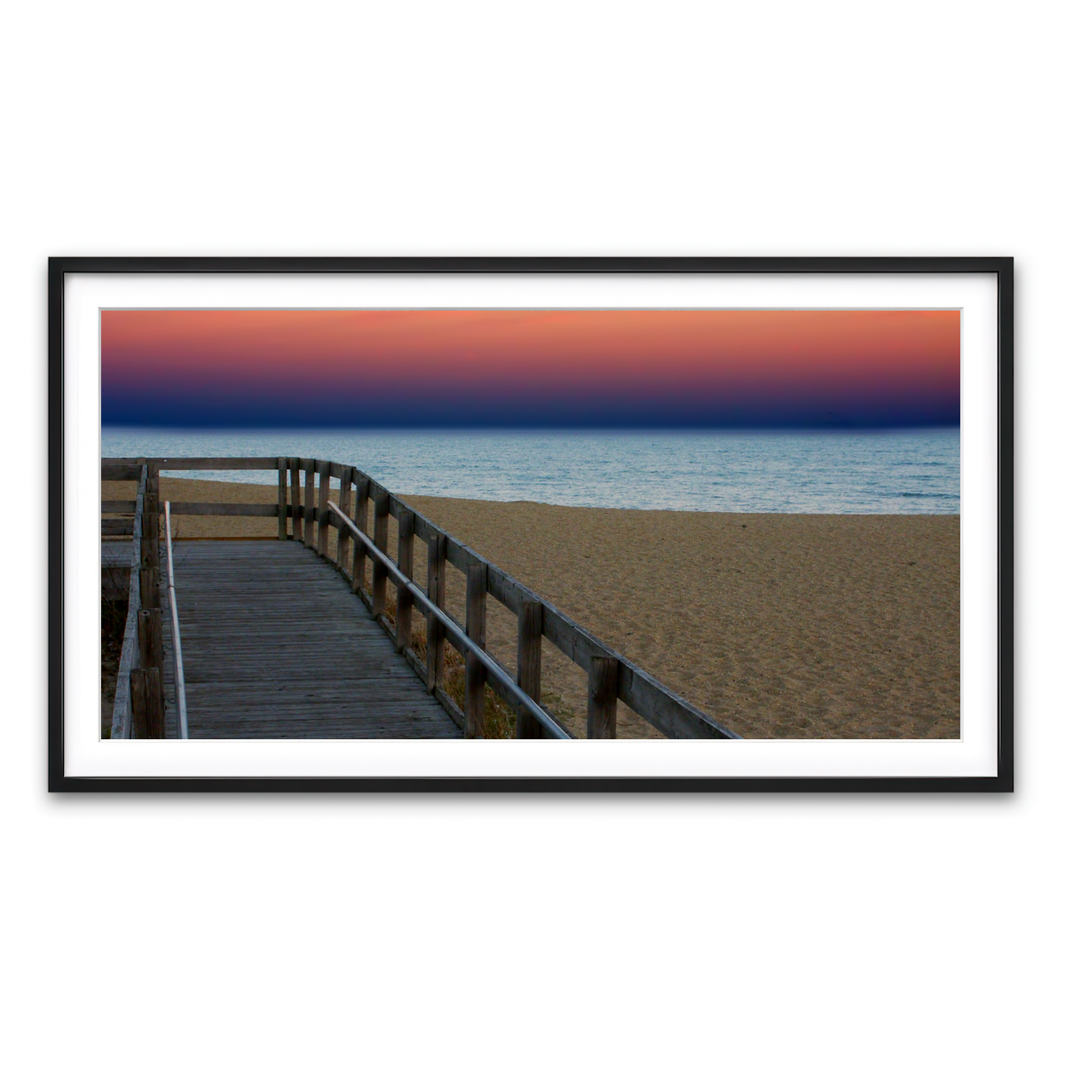 Framed Print 2x1 Black