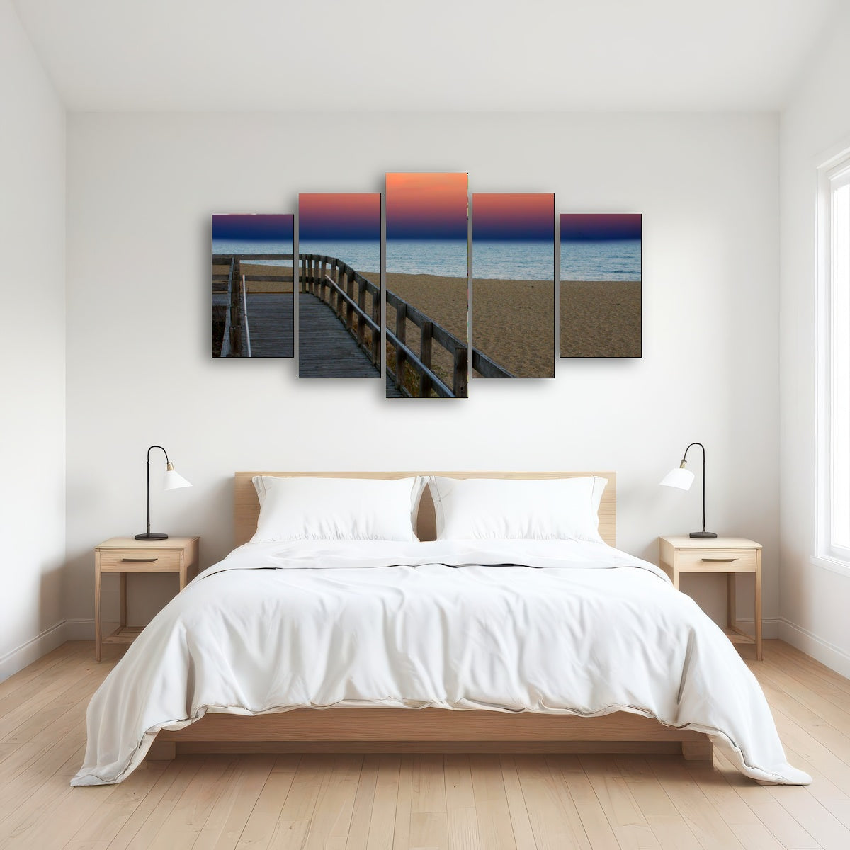 AUTO-MOCKUP ROOM | Lake Michigan sunset