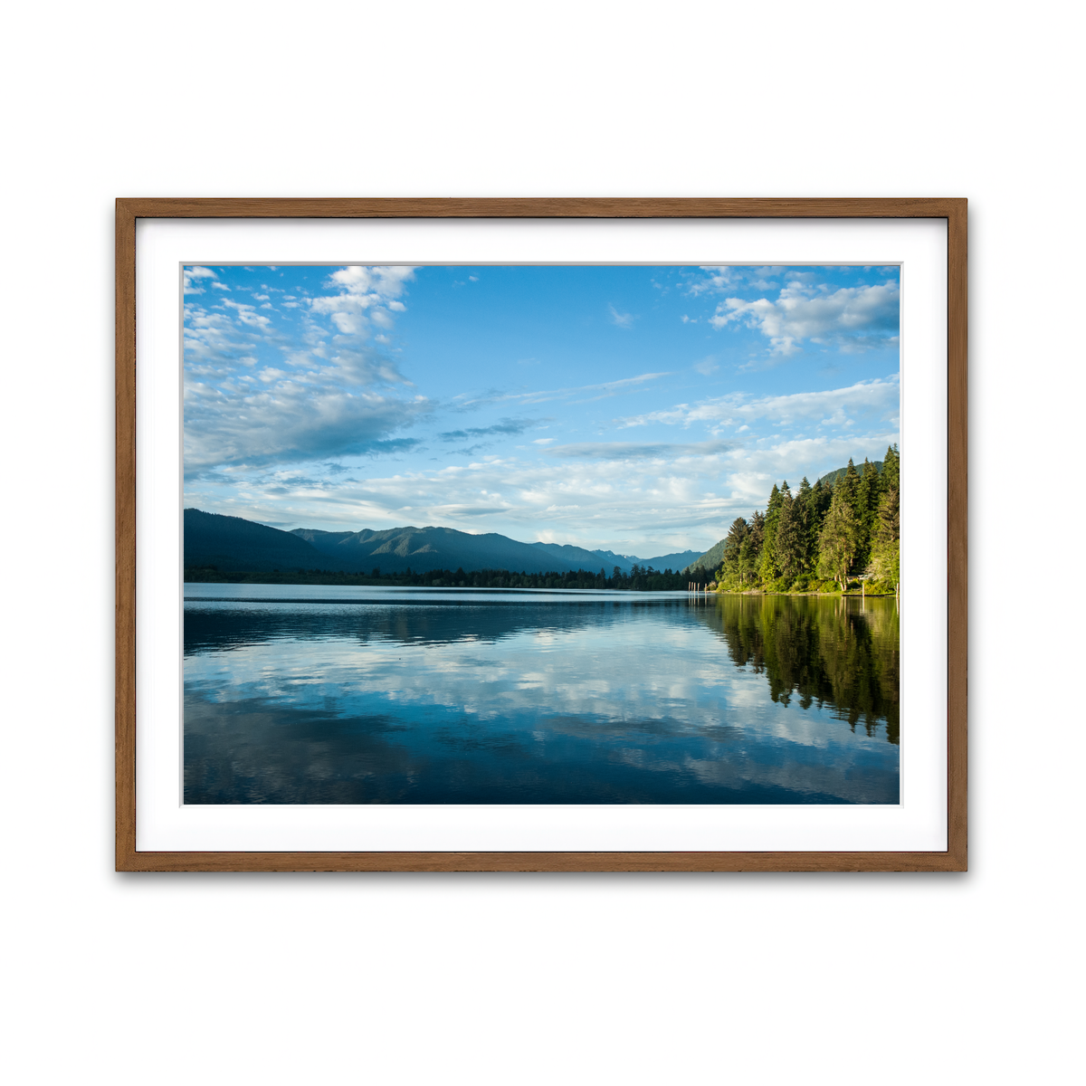 Framed Print 4x3 Walnut