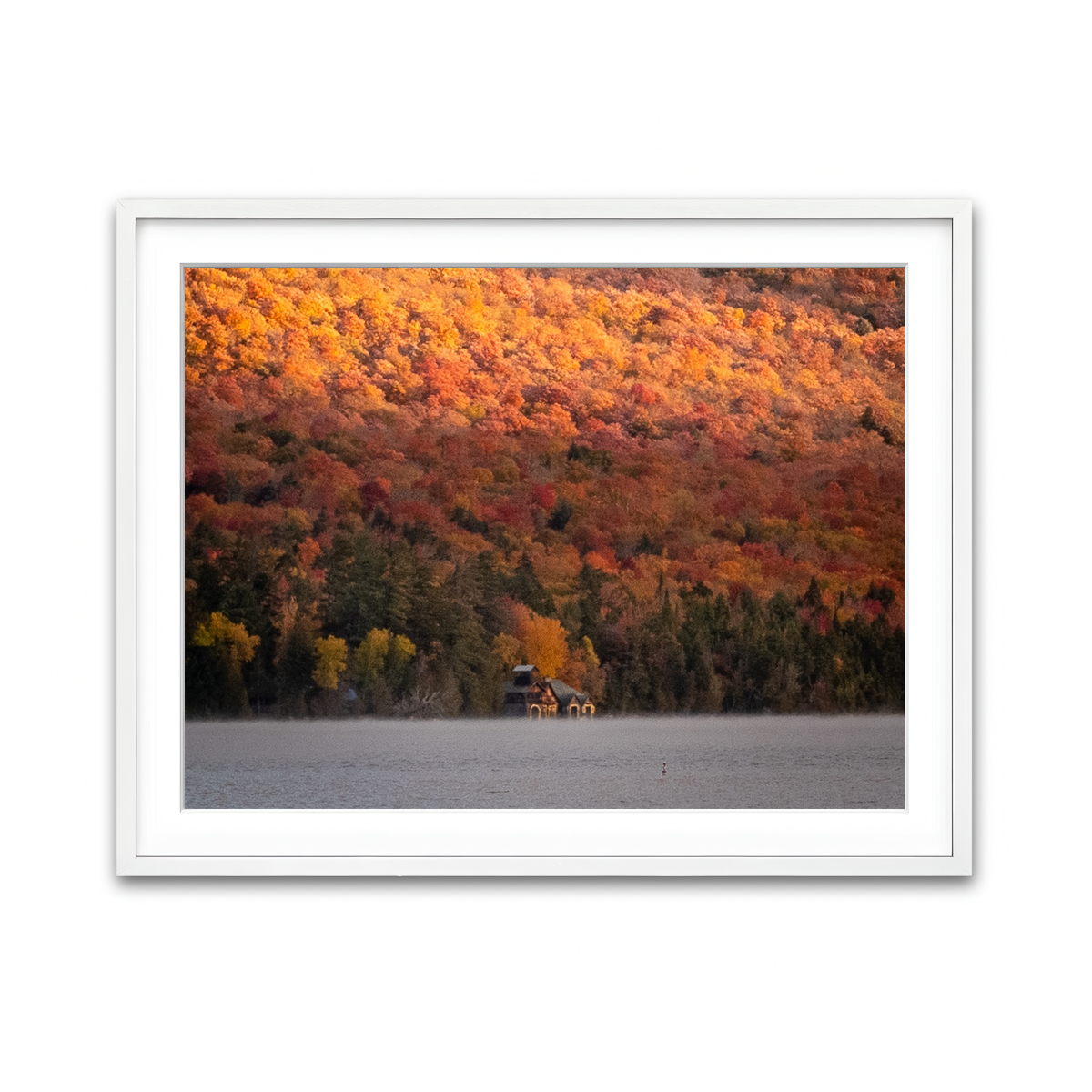 Framed Print 4x3 White