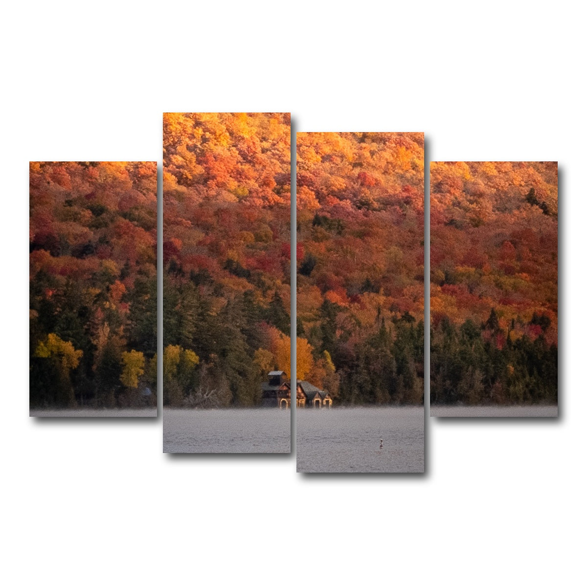 AUTO-MOCKUP WHITE | Lake Solitude | 4 Piece | Gallery Wrap Canvas | group=4_short