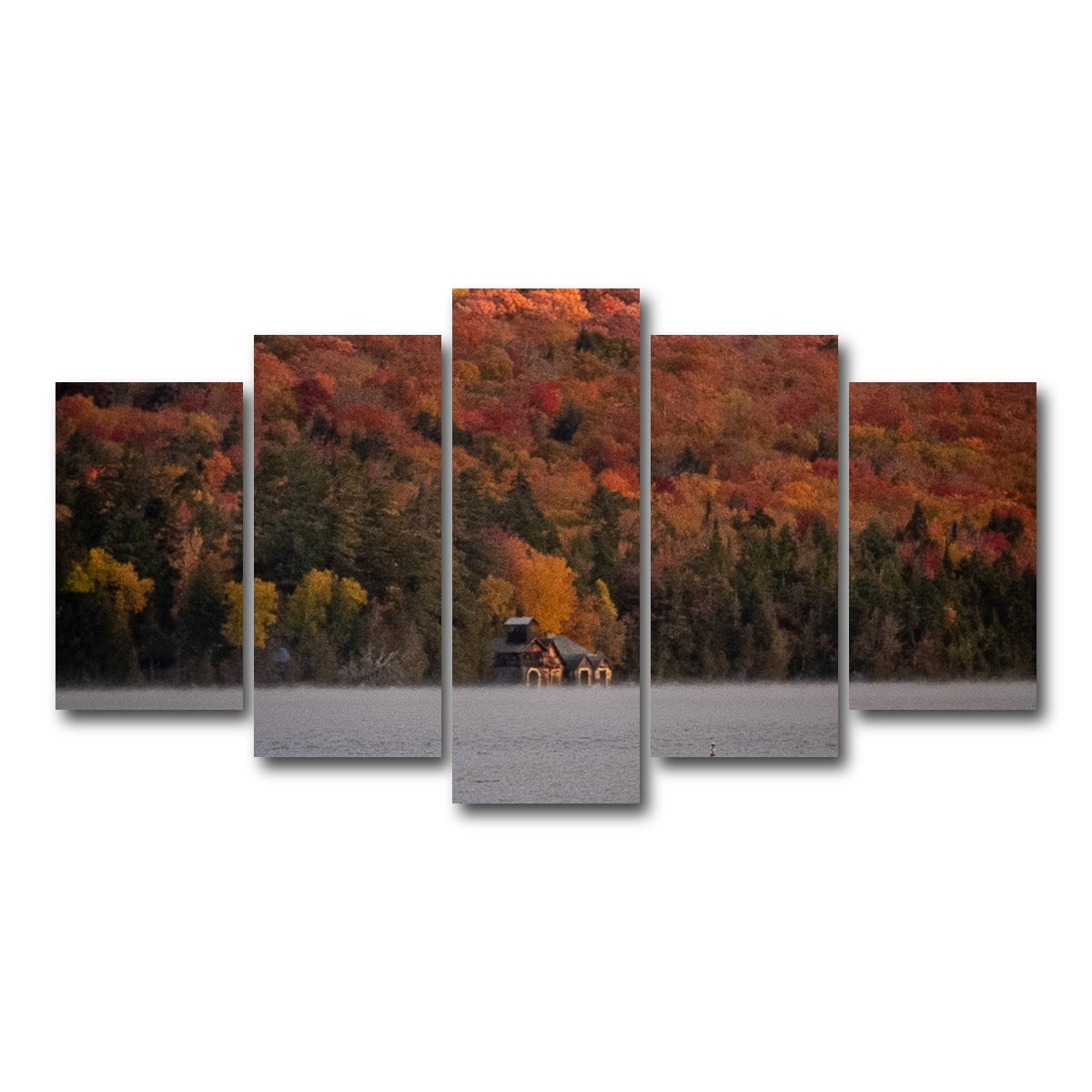 AUTO-MOCKUP WHITE | Lake Solitude | 5 Piece | Gallery Wrap Canvas | group=5_normal