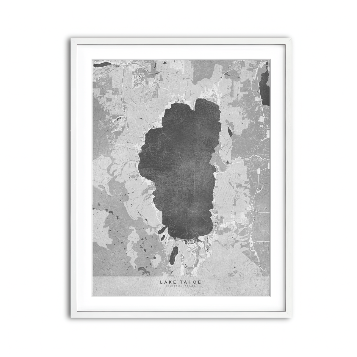 Framed Print 3x4 White