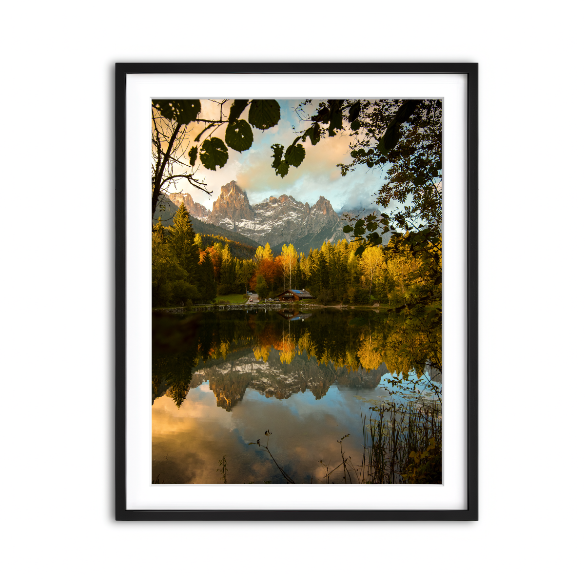 Framed Print 3x4 Black