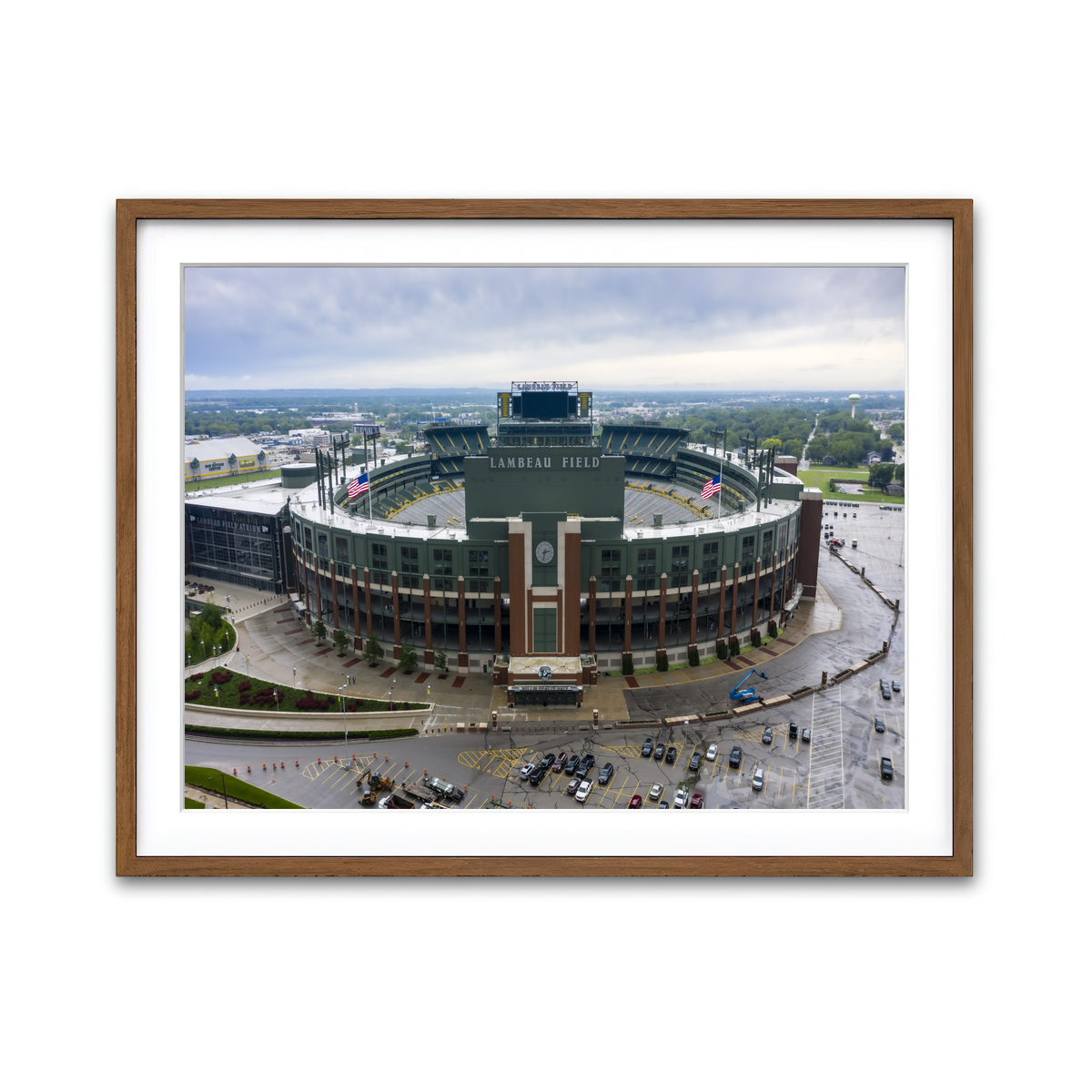 Framed Print 4x3 Walnut