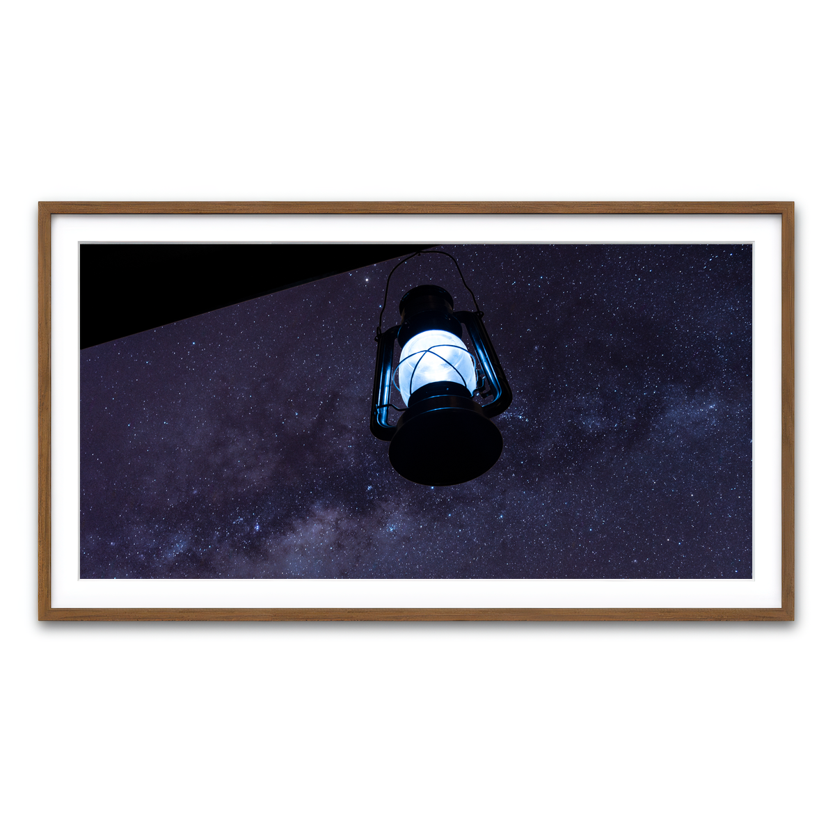 Framed Print 2x1 Walnut