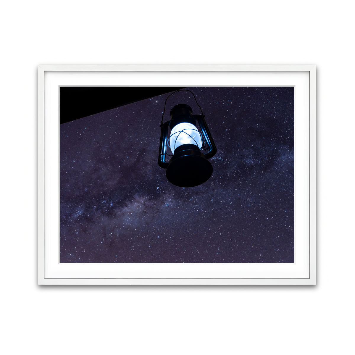 Framed Print 4x3 White