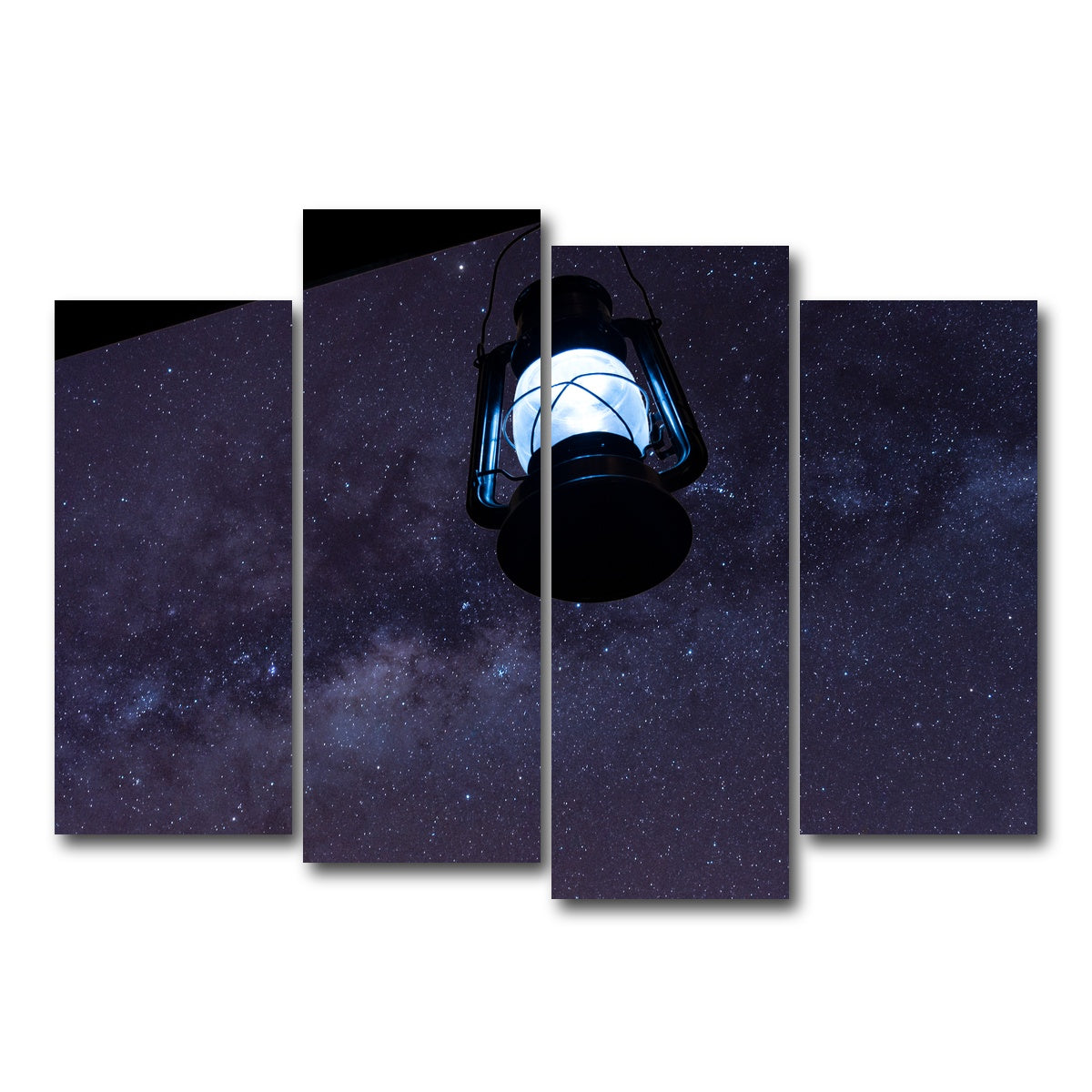 AUTO-MOCKUP WHITE | Lamp and Sky | 4 Piece | Gallery Wrap Canvas | group=4_normal