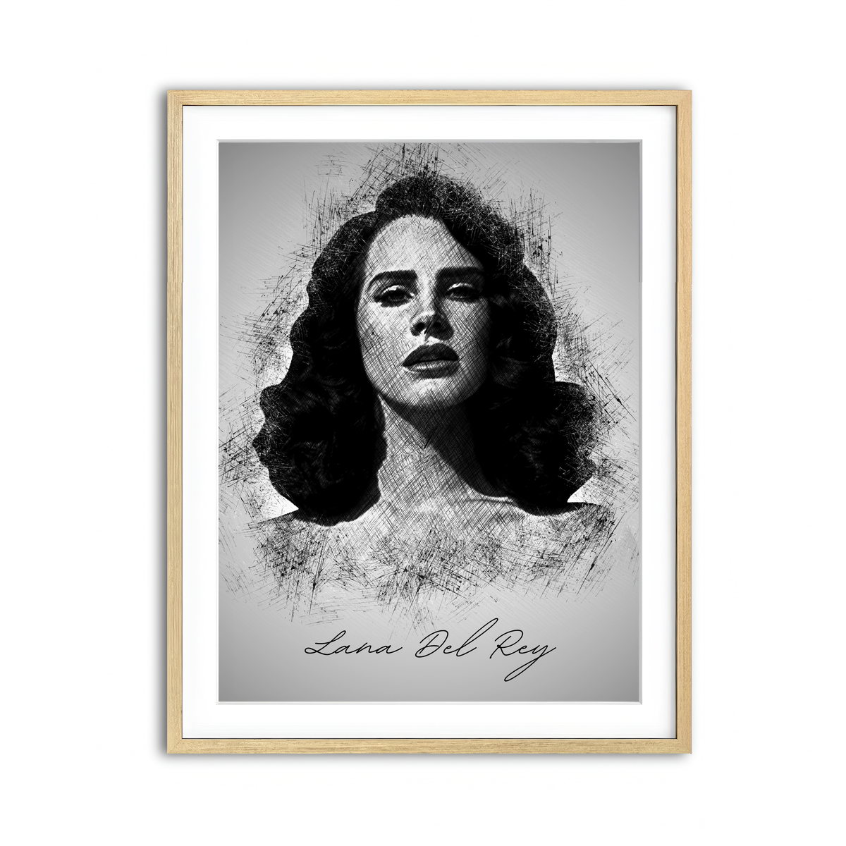 Framed Print 3x4 Natural