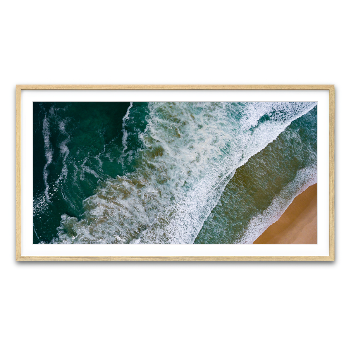 Framed Print 2x1 Natural