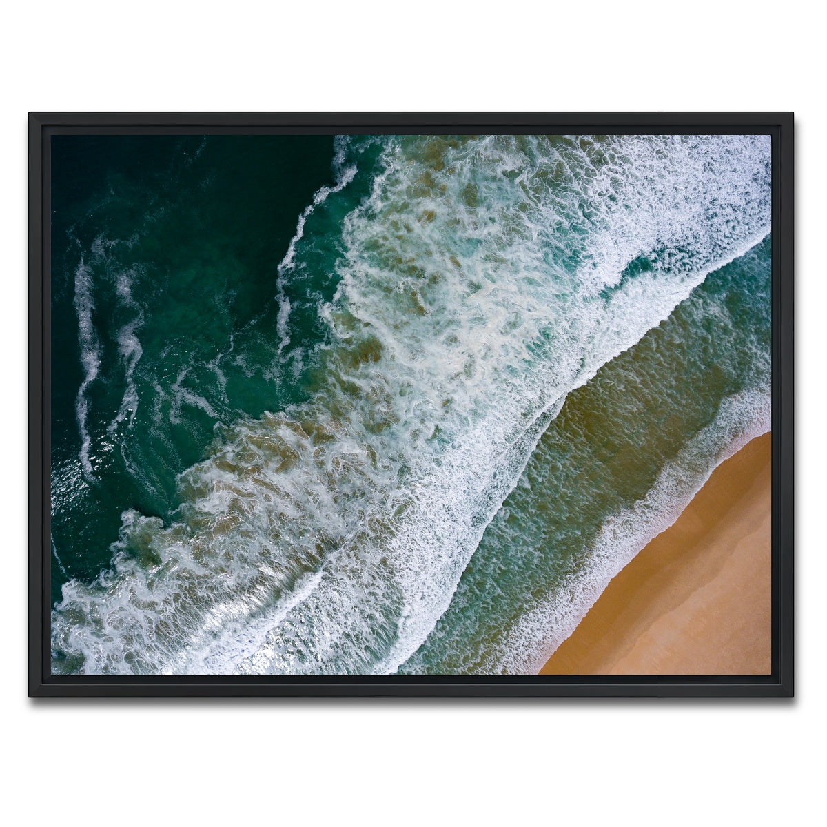 AUTO-MOCKUP WHITE | Land And Sea | 1 Piece | Black Framed Canvas | group=4x3