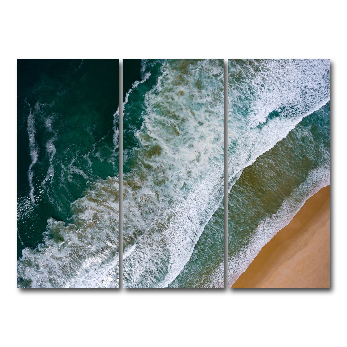 AUTO-MOCKUP WHITE | Land And Sea | 3 Piece | Gallery Wrap Canvas | group=8x18