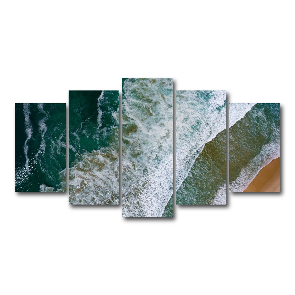 AUTO-MOCKUP WHITE | Land And Sea | 5 Piece | Gallery Wrap Canvas | group=5_normal