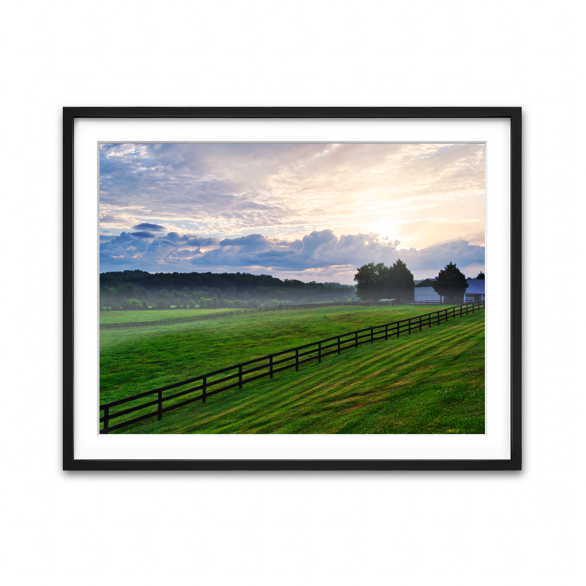 Framed Print 4x3 Black