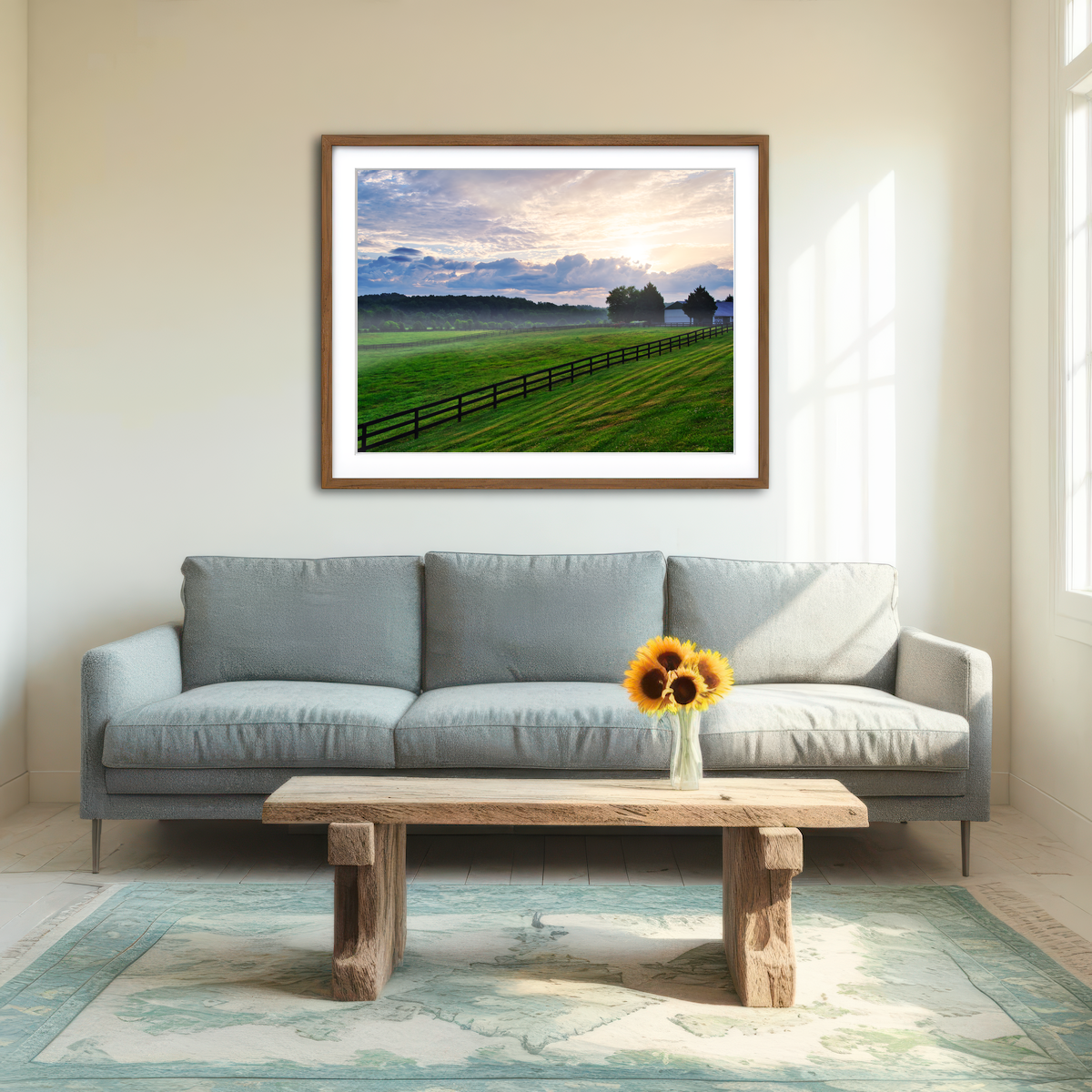 AUTO-MOCKUP ROOM | Landrum South Carolina Wall Art