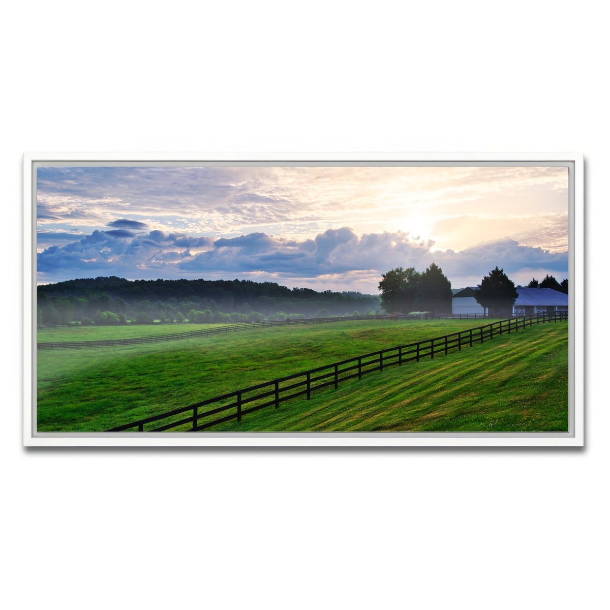 AUTO-MOCKUP WHITE | Landrum South Carolina | 1 Piece | White Framed Canvas | group=2x1