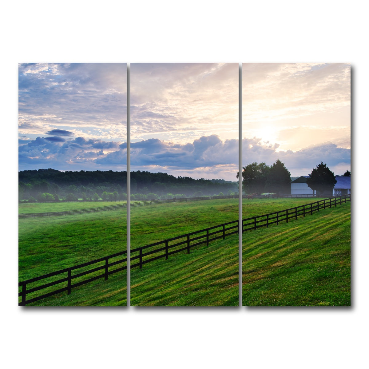 AUTO-MOCKUP WHITE | Landrum South Carolina | 3 Piece | Gallery Wrap Canvas | group=8x18
