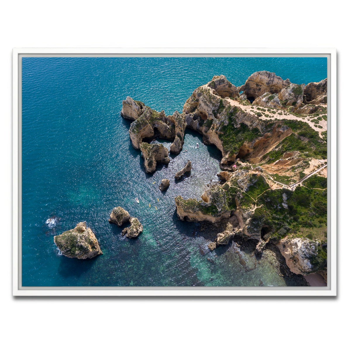 AUTO-MOCKUP WHITE | Lands End | 1 Piece | White Framed Canvas | group=4x3
