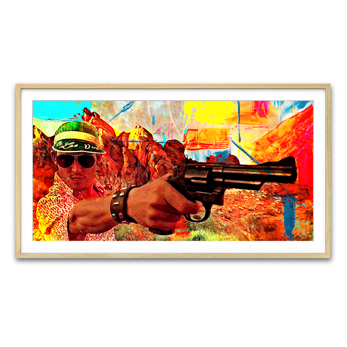 Framed Print 2x1 Natural