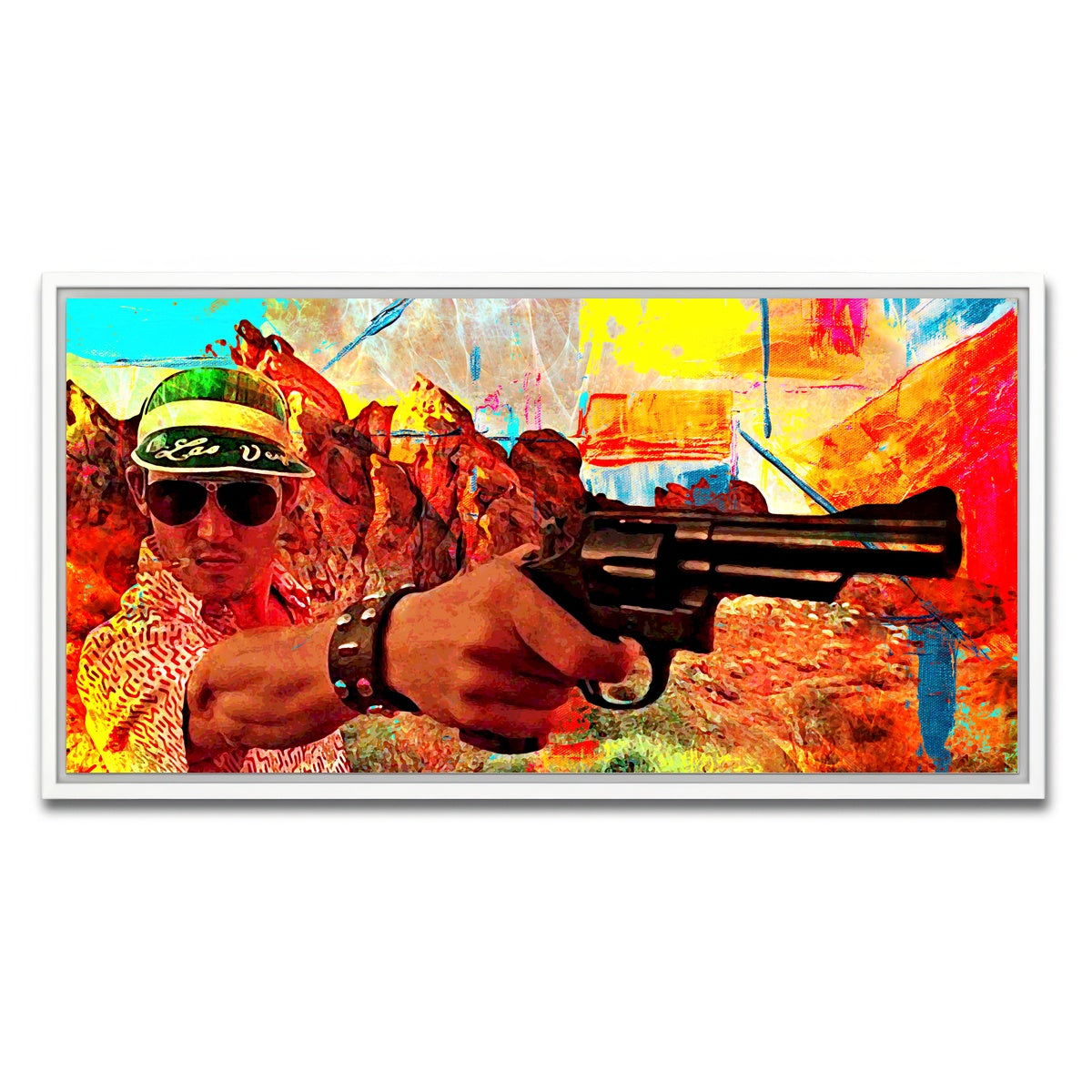 AUTO-MOCKUP WHITE | Las Vegas Trip | 1 Piece | White Framed Canvas | group=2x1