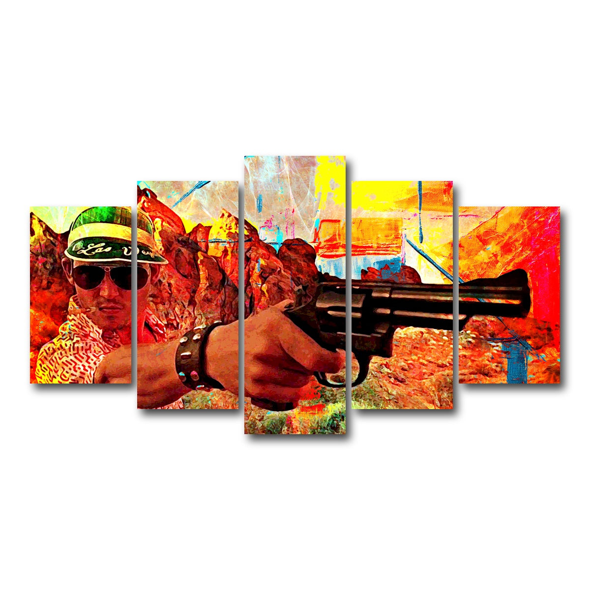 AUTO-MOCKUP WHITE | Las Vegas Trip | 5 Piece | Gallery Wrap Canvas | group=5_normal