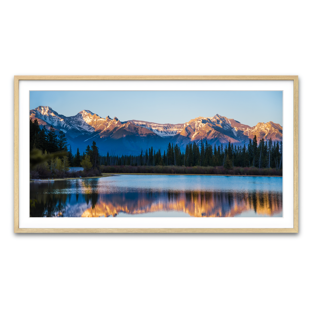 Framed Print 2x1 Natural