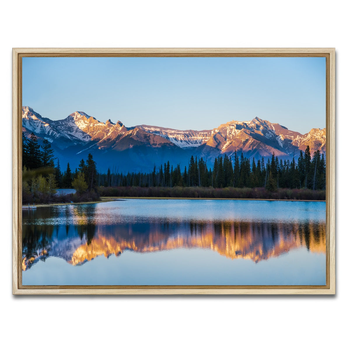 AUTO-MOCKUP WHITE | Last Light | 1 Piece | Natural Framed Canvas | group=4x3