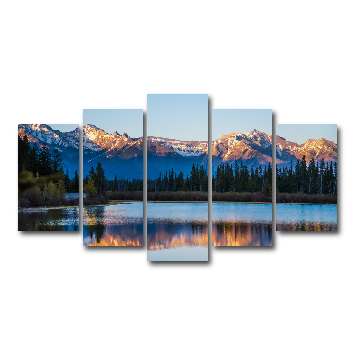 AUTO-MOCKUP WHITE | Last Light | 5 Piece | Gallery Wrap Canvas | group=5_normal