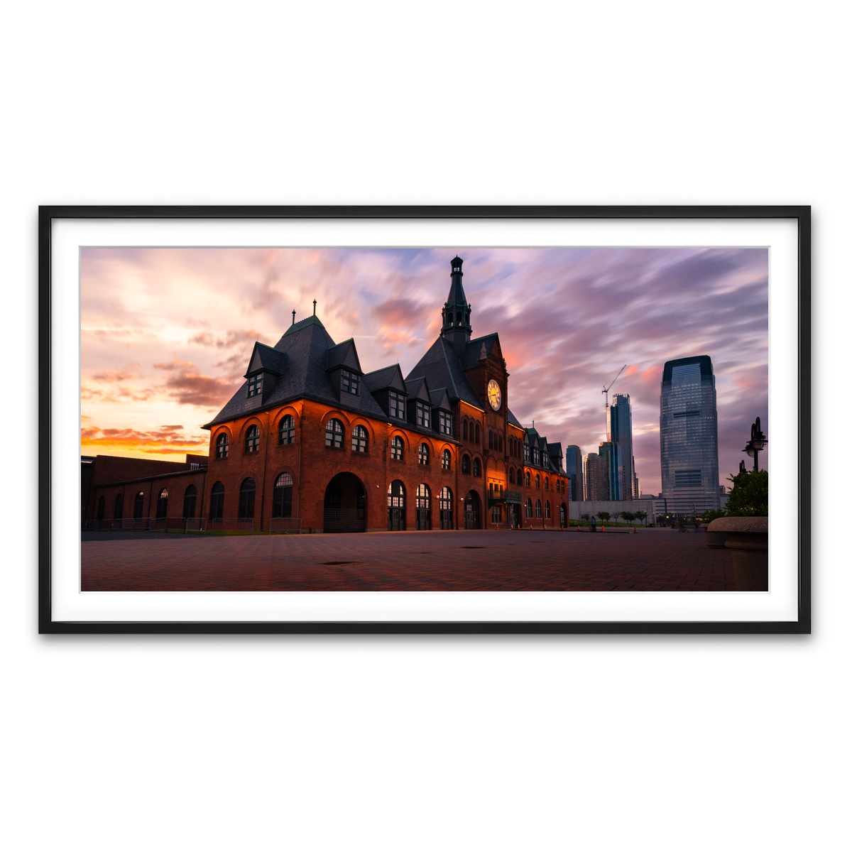 Framed Print 2x1 Black