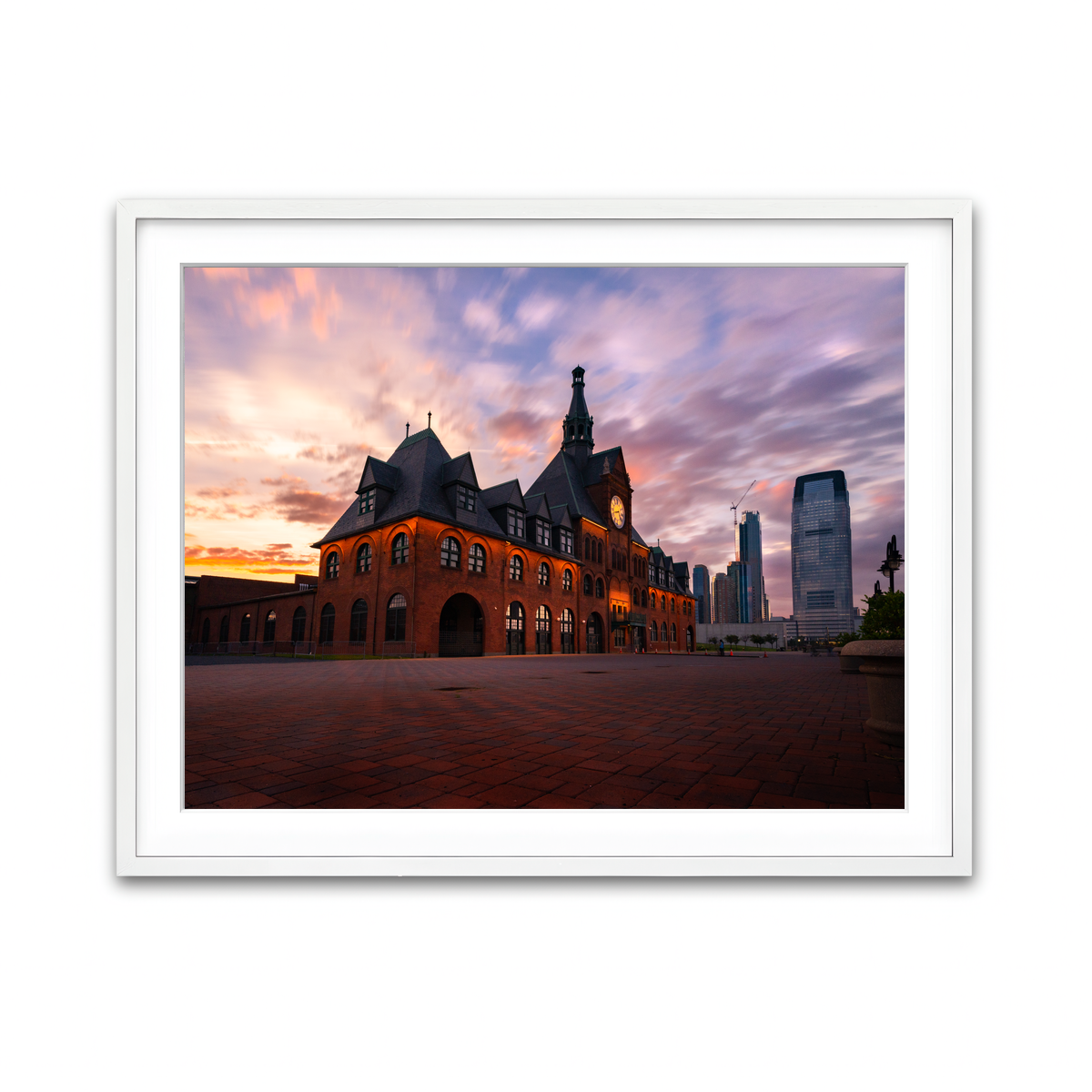 Framed Print 4x3 White
