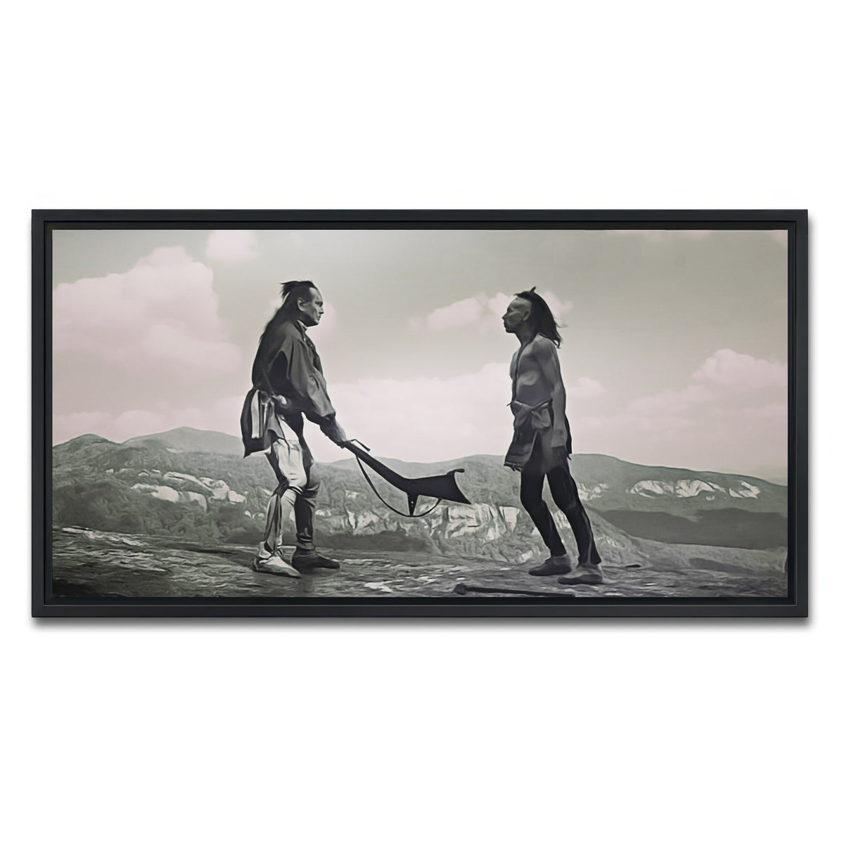 AUTO-MOCKUP WHITE | Last of the Mohicans | 1 Piece | Black Frame | group=2x1