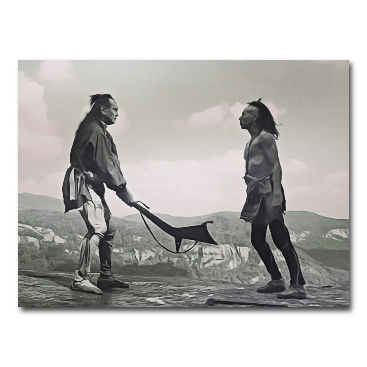 AUTO-MOCKUP WHITE | Last of the Mohicans | 1 Piece | Gallery Wrapped | group=4x3