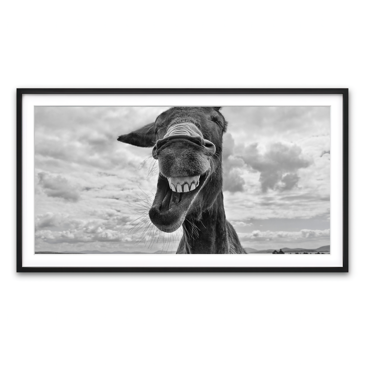 Framed Print 2x1 Black