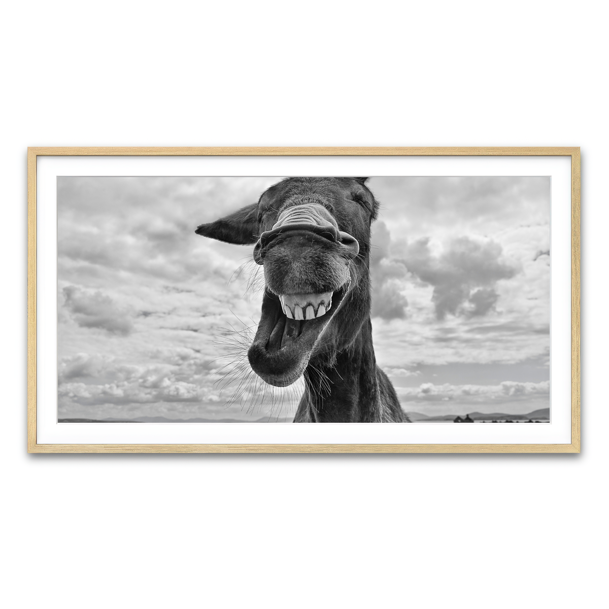 Framed Print 2x1 Natural