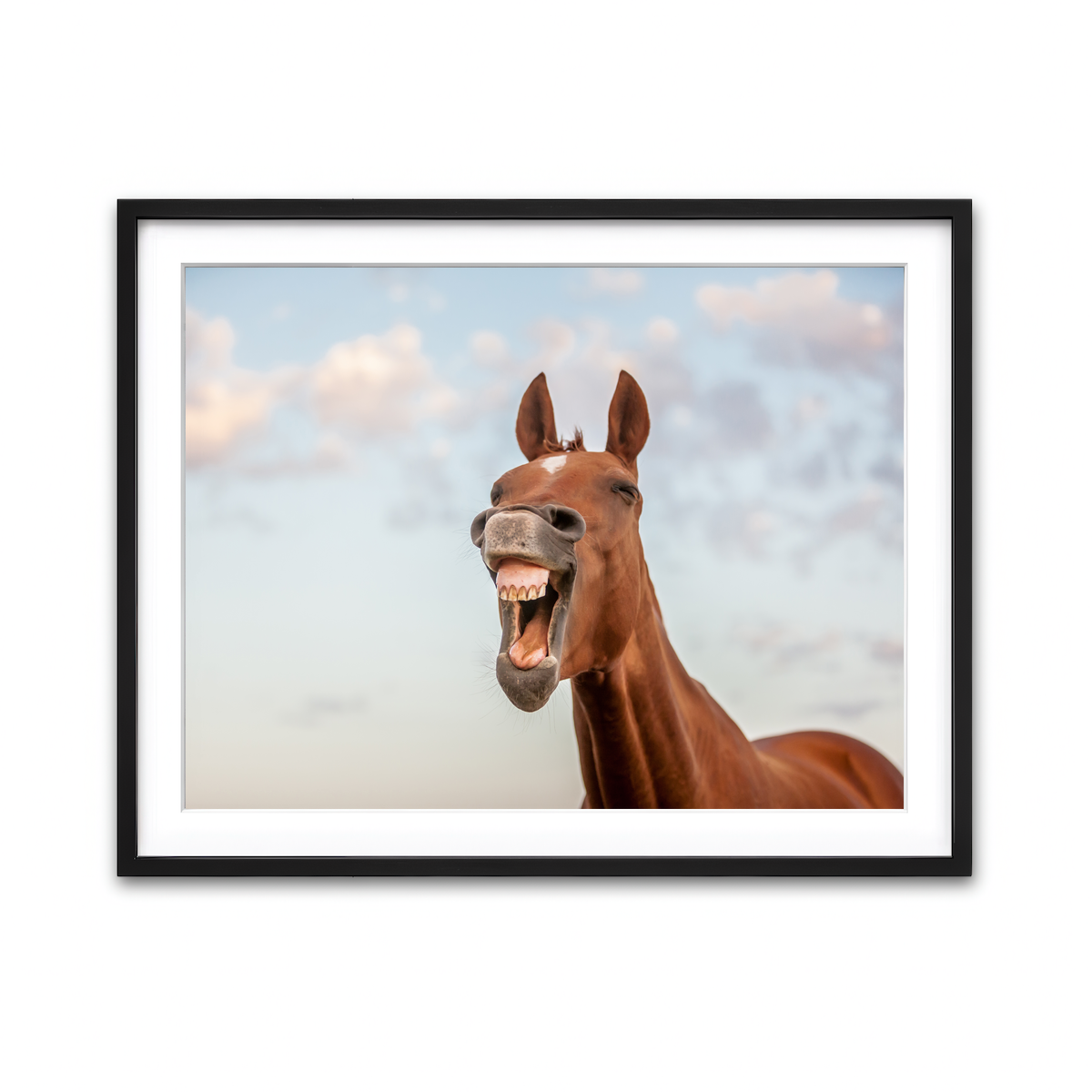 Framed Print 4x3 Black