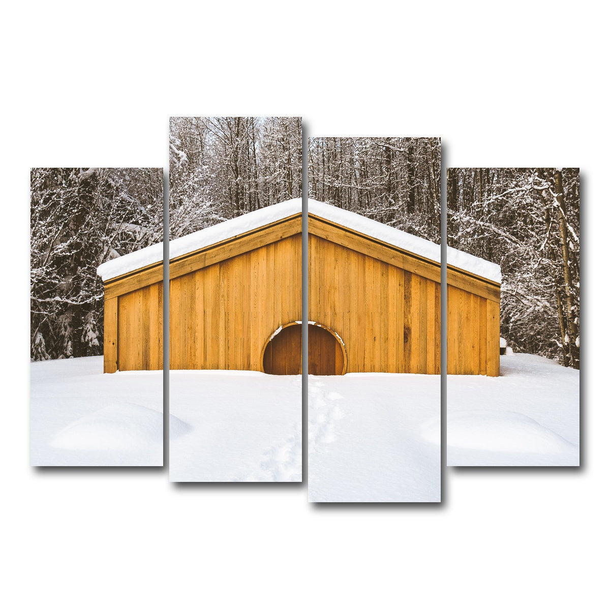 AUTO-MOCKUP WHITE | Lava Bed Provincial Park | 4 Piece | Gallery Wrap Canvas | group=4_normal
