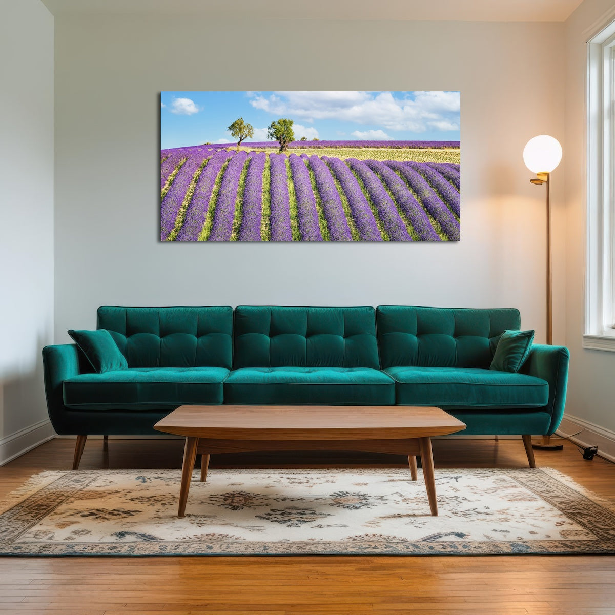 AUTO-MOCKUP ROOM | Lavender Field