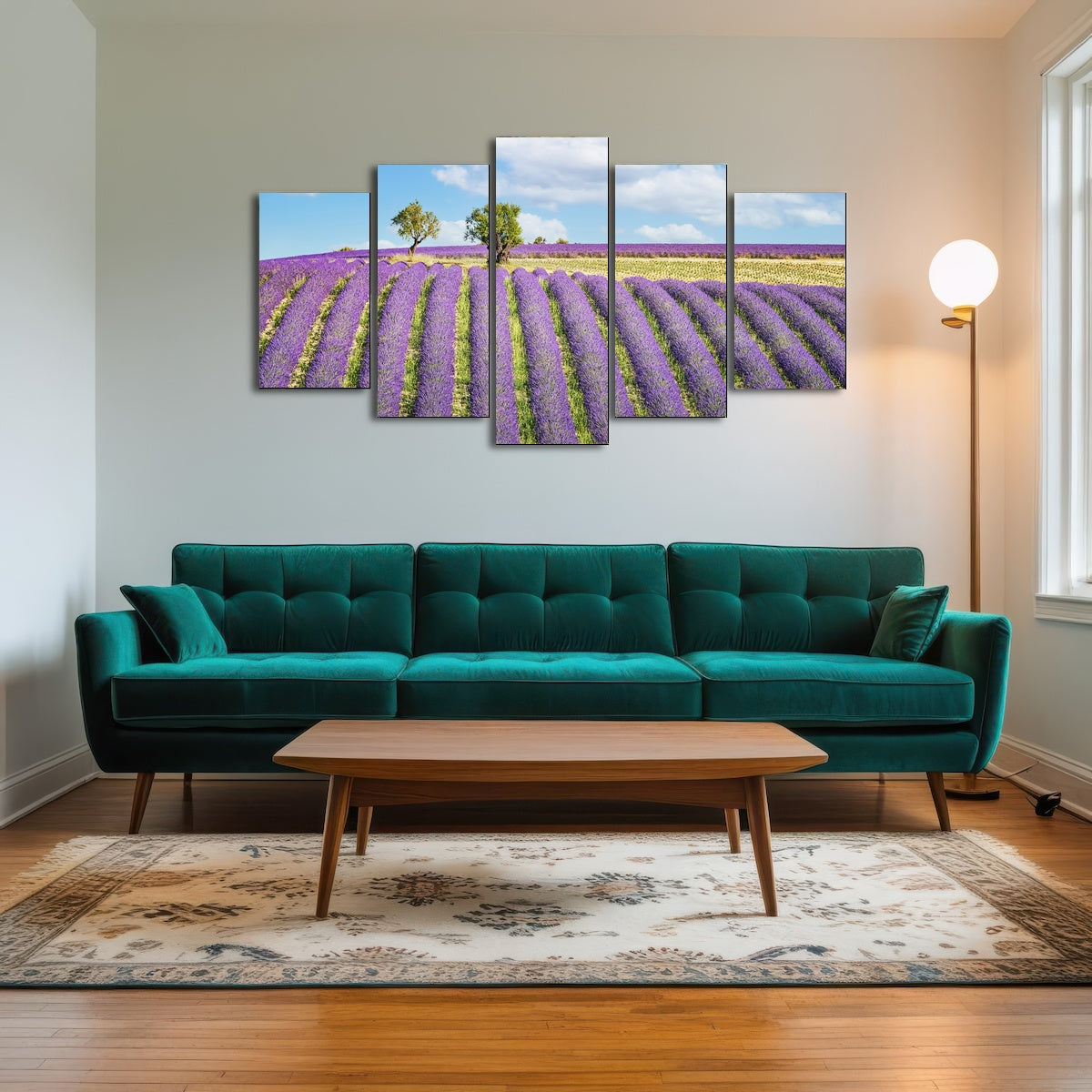 AUTO-MOCKUP ROOM | Lavender Field