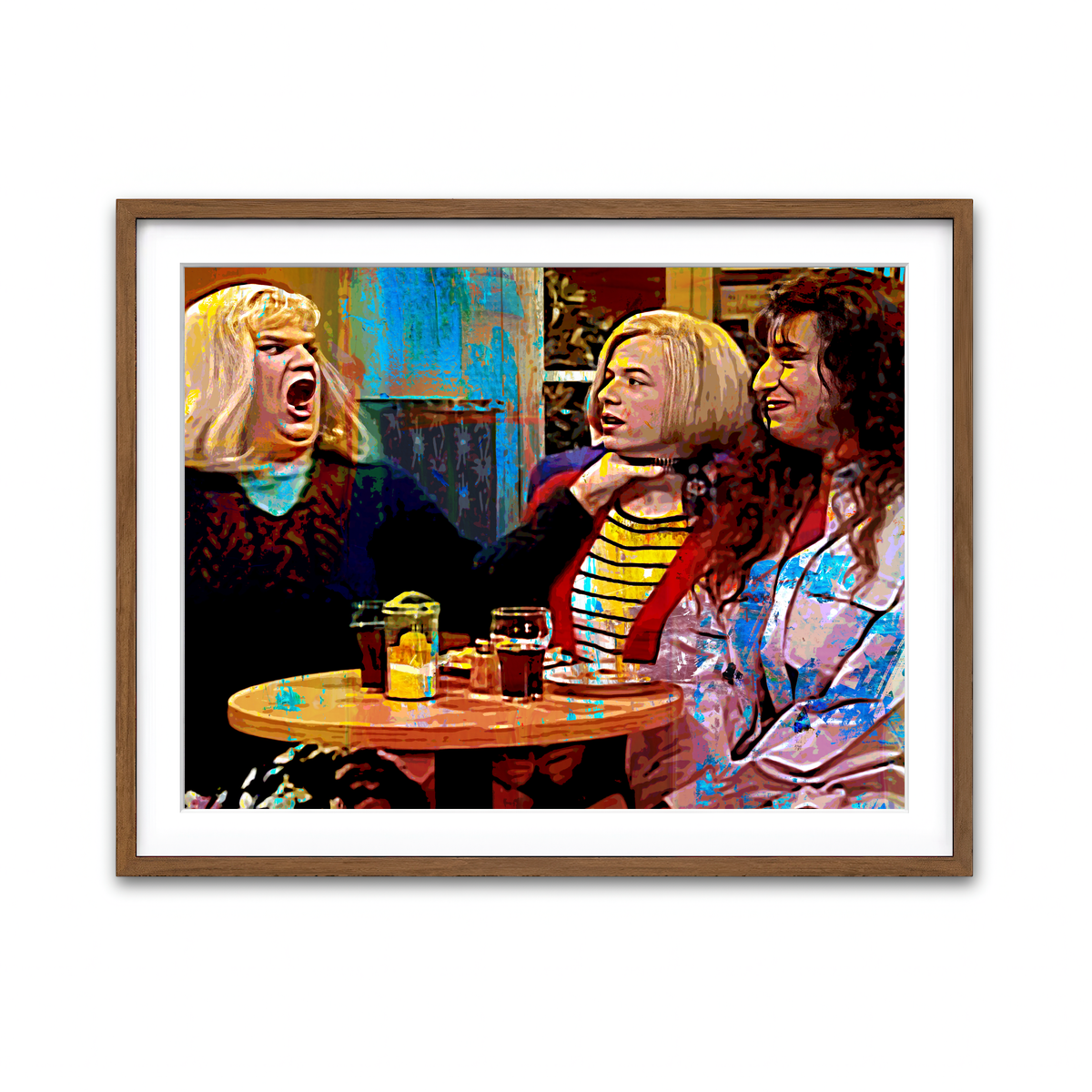 Framed Print 4x3 Walnut